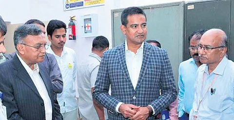 Minister Kondapalli Srinivas