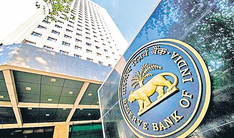 Reserve Bank of India office building used for representation