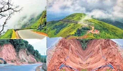 Road and other infrastructure projects causing harm to Chikkamagaluru district