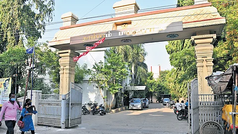 Tambaram City Municipal Corporation office.