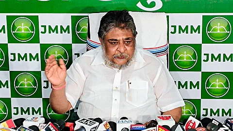 Jharkhand Mukti Morcha (JMM) spokesperson Supriyo Bhattacharya.
