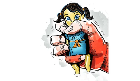 Preliminary investigation revealed that the accused is a distant cousin of the girl.