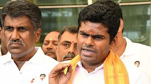 BJP leader K Annamalai