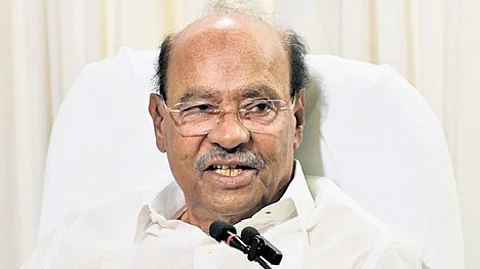PMK founder Dr S Ramadoss