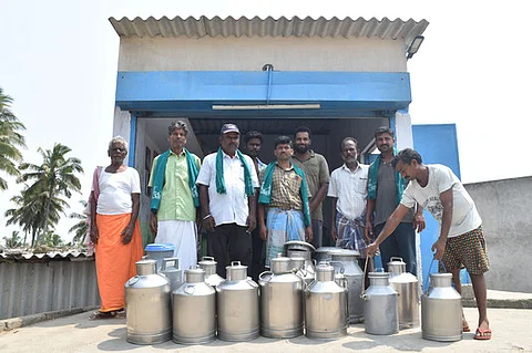 There are 1,365 non-functional milk societies in the state.