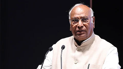 Congress president Mallikarjun Kharge