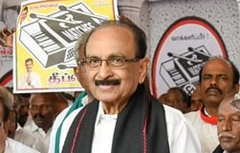 MDMK General Secretary Vaiko