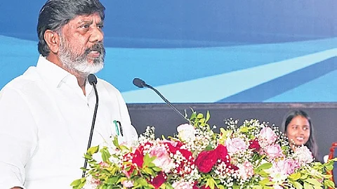Deputy Chief Minister Mallu Bhatti Vikramarka