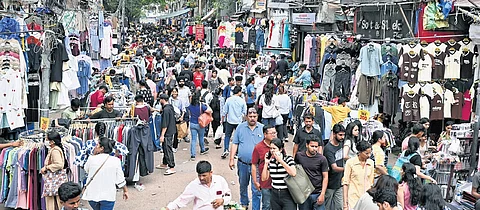After demolition, it’s business as usual for vendors at Sarojini Nagar market
