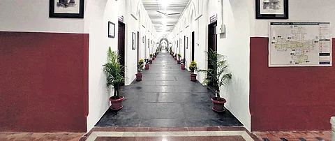 The restoration work involved nearly 300 labourers working in shifts around the clock