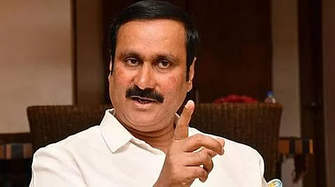 PMK President Anbumani Ramadoss.