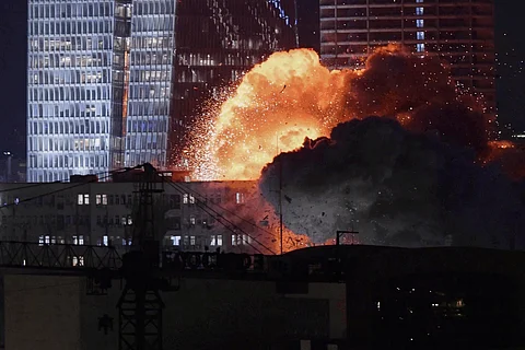 More details have emerged about this afternoon’s Israeli strikes on Tehran, while the extend of damage in Israel stays out of bounds for journalists