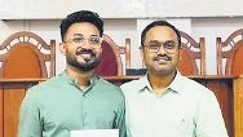 Dr Rival Jose and Dr Shibu Sidharth