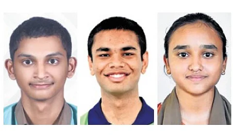 From left: Nikhil Sonnad, Ruchir Gupta, and Nidhi KG