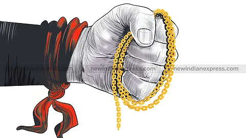 The gang also took Rs 60,000 cash that Jaison had kept in the car.