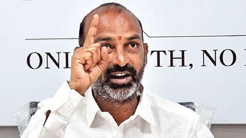 Union Minister of State for Home Affairs Bandi Sanjay Kumar.