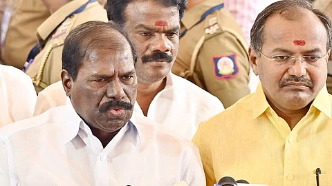 PMK MLAs GK Mani and Arul