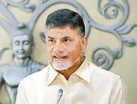 Andhra Pradesh Chief Minister N Chandrababu Naidu.