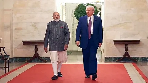 Narendra Modi (Left) and Donald Trump (Right)