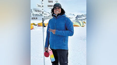 Sheikh Hassan Khan got stuck at Camp 5 of Mount Denali