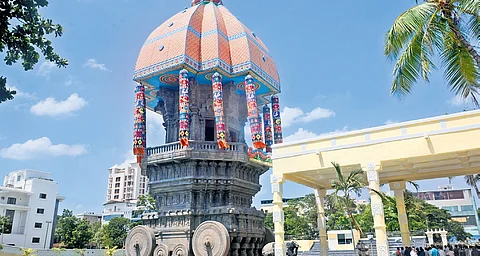 Valluvar Kottam was one of Karunanidhi’s ambitious projects, for which he himself laid the foundation stone, said DMK spokesperso.