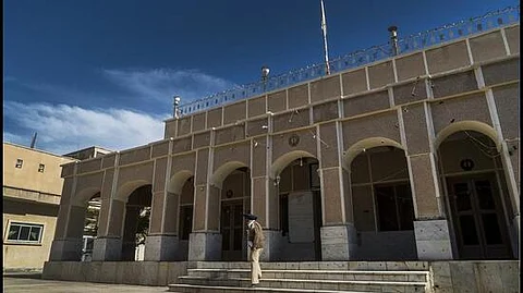 Gurdwara Sahib in Zahedan, Iran, was built in 1921 and holds significance as the first Sikh temple in West Asia.