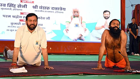 CM Saini noted that Yoga is not merely a form of exercise but a complete science for living a healthy, happy, and peaceful life.
