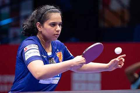Diya Chitale has been on an upward trajectory in this year's UTT