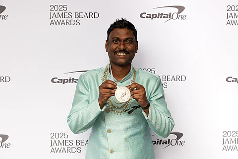 Vijay Kumar, winner of 2025 James Beard Award