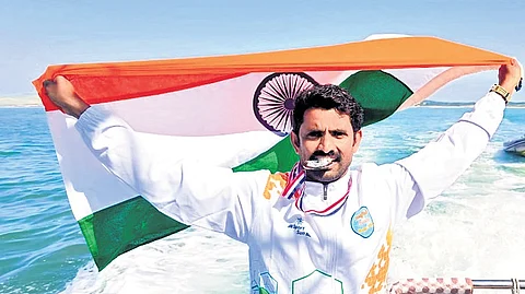 Ganesh Balaga, a 37-year-old para swimmer from Donkalapartha village in Burja Mandal, Srikakulam district.