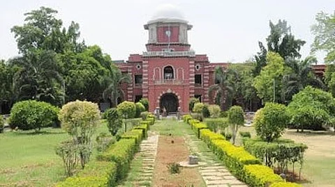 A view of the Anna University, College of Engineering, Guindy.