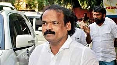 MLA ‘Poovai’ M Jagan Moorthy.