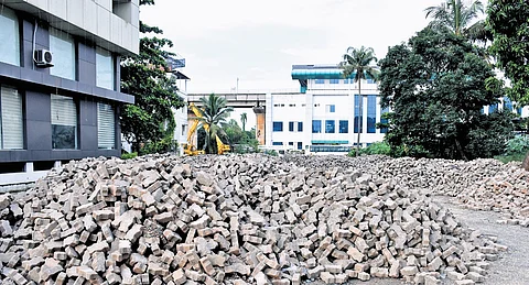 The western side of the Mobility Hub where the smart parking facility is slated to come up.