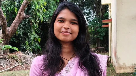 M Seetha, at 23 years old, is the first person from her village to earn a postgraduate degree.