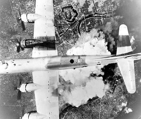 The Boeing B-29 Superfortress bomber