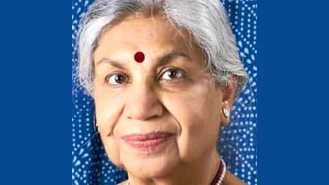 Former Delhi chief secretary Shailaja Chandra.