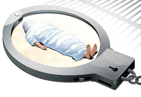 B Ajithkumar was picked up illegally by police and assaulted leading to his death.