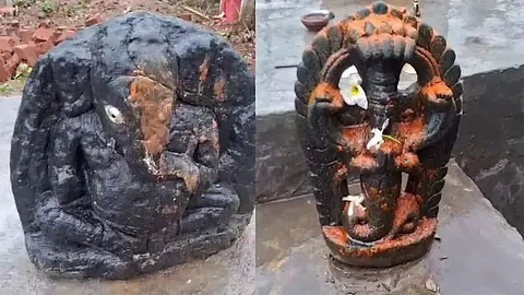 Defaced idols