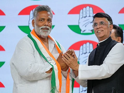Jan Adhikar Party leader Pappu Yadav joins Congress
