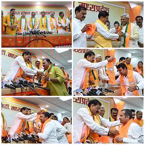 एक पूर्व सांसद और दो विधायक बीजेपी में शामिल