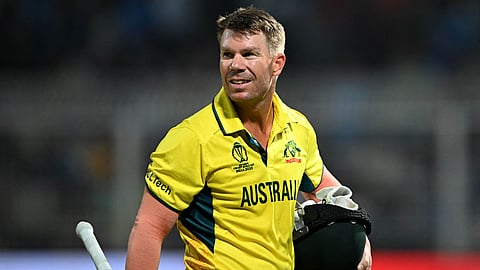 David Warner's international retirement was confirmed?