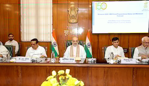 Amit Shah Chairs high-level meeting to combat flood