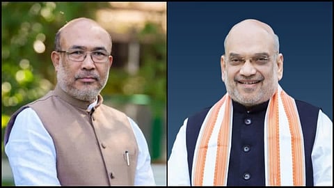 Shah tackles Manipur ethnic tensions; CM's absence questioned