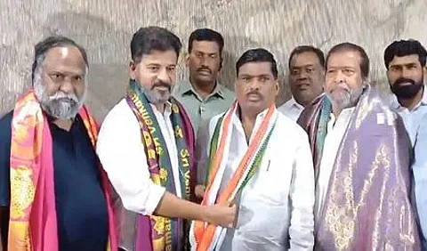 BRS Loses Its 10th MLA: Mahipal Reddy Joined Congress