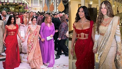 Kardashians grace Anant Ambani and Radhika Merchant's Wedding