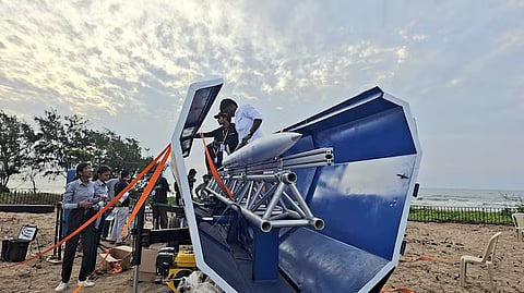 India Launches First Reusable Hybrid Rocket, RHUMI-1