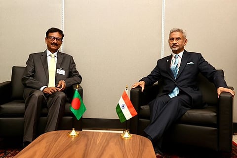 Bangladesh Foreign Affairs Adviser met S. Jaishankar