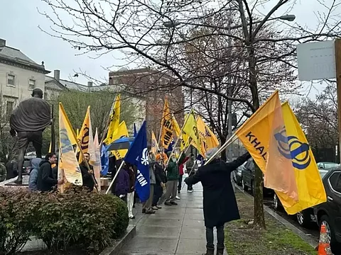 Khalistani attack on Hindu temple in Canada