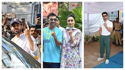 Bollywood Celebrities Cast Their Votes in Maharashtra Elections