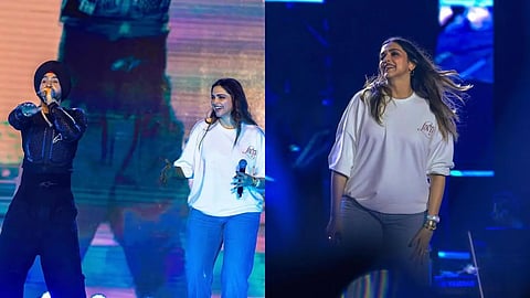 Deepika Dazzles at Diljit's Bengaluru Gig